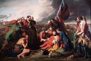 Benjamin West The Death of Wolfe (mk25) oil on canvas